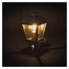 Kerti fali lámpa ADENIA szürkületérzékelővel, 19,8 x 15 x 29,8 cm, 1 x E27, 15 W