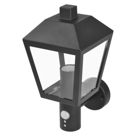 Kerti fali lámpa ADENIA szürkületérzékelővel, 19,8 x 15 x 29,8 cm, 1 x E27, 15 W