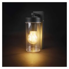   Kerti fali lámpa ZALA,  12,8 × 8,0 × 23,0 cm, 1 × E27, 15 W