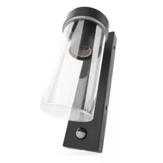   Kerti fali lámpa ZALA szürkületérzékelővel, 12,8 x 8 x 28 cm, 1 x E27, 15 W