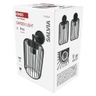 Kerti fali lámpa SALVIA, 20,8 x 16 x 28,5 cm, 1 x E27, 15 W