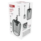 Kerti függőlámpa SALVIA, 16 x 16 x 76 cm, 1 x E27, 15 W