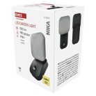 LED kerti fali lámpa NIKA szürkületérzékelővel, 12 x 12 x 20 cm, 12,8 W, meleg fehér