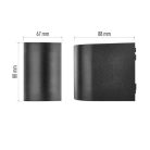 Kerti fali lámpa OCULUS, 8,8 x 6,7 x 8 cm, 1 x GU10, 1× 7W