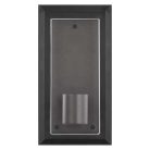 Kerti fali lámpa MALVA, 13 x 12 x 25 cm, 1 x E27, 15 W