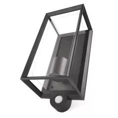   Kerti fali lámpa MALVA szürkületérzékelővel, 13 x 12,5 x 28 cm, 1 x E27, 15 W