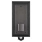 Kerti fali lámpa MALVA szürkületérzékelővel, 13 x 12,5 x 28 cm, 1 x E27, 15 W