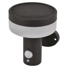   LED napelemes kerti fali lámpa TERION szürkületérzékelővel, 12,5 x 14,7 x 14,6 cm