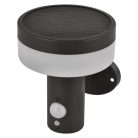 LED napelemes kerti fali lámpa TERION szürkületérzékelővel, 12,5 x 14,7 x 14,6 cm