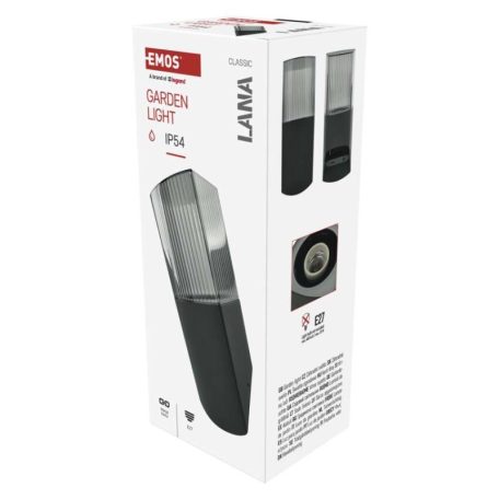 Kerti fali lámpa LANA, 10,6 x 8,8 x 28,5 cm, 1 x E27, 25 W