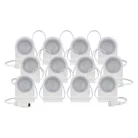 GoSmart LED reflektor - 255 cm-es lánc, 12 rész, 7 W, RGBIC+CCT, dimmelhető, WiFi