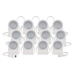   GoSmart LED reflektor - 255 cm-es lánc, 12 rész, 7 W, RGBIC+CCT, dimmelhető, WiFi