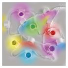 GoSmart LED reflektor - 255 cm-es lánc, 12 rész, 7 W, RGBIC+CCT, dimmelhető, WiFi