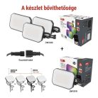 GoSmart kültéri LED reflektor, bővítő készlet, 1 darab, 4 W, RGBIC dimmelhető, WiFi