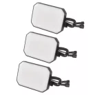 GoSmart kültéri LED reflektor, kezdő készlet, 3 darab, 14 W, RGBIC dimmelhető, WiFi