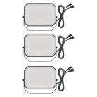 GoSmart kültéri LED reflektor, kezdő készlet, 3 darab, 14 W, RGBIC dimmelhető, WiFi