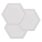 GoSmart LED-es lámpatest Hexagon, kiegészítő készlet,3 rész, 1,8 W, RGBIC dimmelhető, WiFi