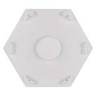 GoSmart LED-es lámpatest Hexagon, kiegészítő készlet,3 rész, 1,8 W, RGBIC dimmelhető, WiFi