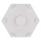 GoSmart LED-es lámpatest Hexagon, kiegészítő készlet,3 rész, 1,8 W, RGBIC dimmelhető, WiFi
