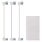 GoSmart LED-es lámpatest Hexagon, kiegészítő készlet,3 rész, 1,8 W, RGBIC dimmelhető, WiFi