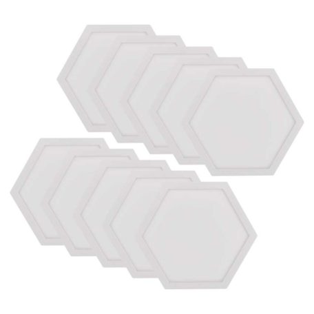 GoSmart LED-es lámpatest Hexagon, indító készlet, 10 rész, 19 W, RGBIC dimmelhető, WiFi