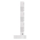 GoSmart LED asztali lámpa Hexagon fehér, 6 részből álló, RGBIC dimmelhető, WiFi