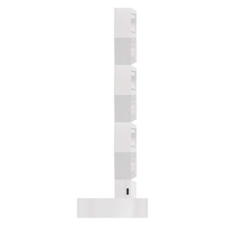 GoSmart LED asztali lámpa Hexagon fehér, 6 részből álló, RGBIC dimmelhető, WiFi