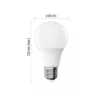 LED izzó Basic A60 / E27 / 9,4 W (60 W) / 806 lm / Meleg fehér