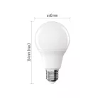 LED izzó Basic A60 / E27 / 11W (75 W) / 1055 lm / Meleg fehér
