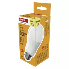   LED izzó Basic A60 / E27 / 15,3W (100 W) / 1521 lm / Meleg fehér