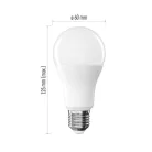 LED izzó Basic A60 / E27 / 15,3W (100 W) / 1521 lm / Természetes fehér