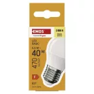 LED izzó Basic Mini Globe / E27 / 5,5 W (40 W) / 470 lm / Meleg fehér