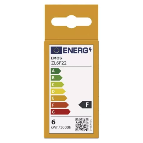 LED izzó Basic Mini Globe / E27 / 5,5 W (40 W) / 470 lm / Meleg fehér