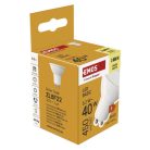 LED izzó Basic MR16 / GU10 / 5,2 W (40 W) / 450 lm / Meleg fehér