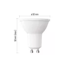 LED izzó Basic MR16 fehér/ GU10 / 10 W (72 W) / 1000 lm / Hideg fehér