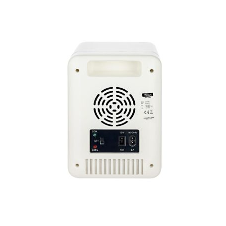 Zilan ZLN1153 mini hűtőszekrény, 36 W, 4 liter kapacitás, hűtésre és melegítésre is alkalmas, 230 V és 12 V üzemelés
