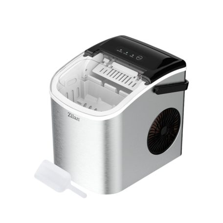 Zilan ZLN1177 jégkocka készítő, 95 W, 1,8 literes tartály, max. 15 kg napi kapacitás, öntisztító, rozsdamentes acél