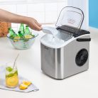 Zilan ZLN1177 jégkocka készítő, 95 W, 1,8 literes tartály, max. 15 kg napi kapacitás, öntisztító, rozsdamentes acél