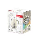 Zilan ZLN1184 retró vízforraló, 2200 W, 1,7 literes, hőmérsékletkijelzés, 360°-ban forgatható állvány, fehér