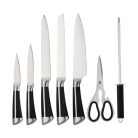 Zilan ZLN1634 8 darabos késkészlet, állvánnyal, 3CR13 rozsdamentes acél, mosogatógépben mosható