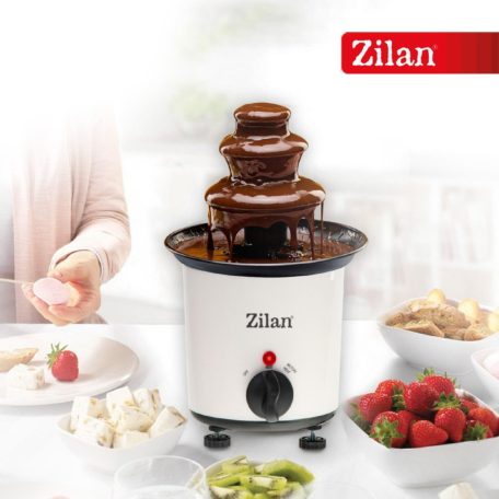 Zilan ZLN2144 csokiszökőkút, 30 W, 200 ml-es kapacitás, 80°-os hőmérséklet, tartozékok