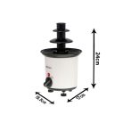 Zilan ZLN2144 csokiszökőkút, 30 W, 200 ml-es kapacitás, 80°-os hőmérséklet, tartozékok