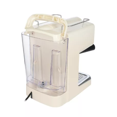 Zilan ZLN2992 retró eszpresszó kávéfőző, 1100 W, 15 bar, 1,25 liter kapacitás, tejhabosító, bézs