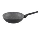 Zilan ZLN3345 wok serpenyő, 28 cm, tapadásmentes gránit belső bevonat, indukciós alj