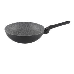   Zilan ZLN3345 wok serpenyő, 28 cm, tapadásmentes gránit belső bevonat, indukciós alj