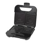 Zilan ZLN3932 5 in 1 szendvicssütő,  800 W, LED visszajelző, 5 cserélhető sütőlap, fekete-ezüst kivitel