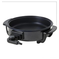   Zilan ZLN4957 elektromos serpenyő, 1500 W, 36 cm belső átmérő, tapadásmentes bevonat, üvegfedél