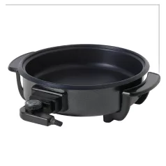   Zilan ZLN4957 elektromos serpenyő, 1500 W, 36 cm belső átmérő, tapadásmentes bevonat, üvegfedél