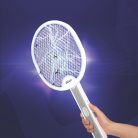 Zilan ZLN7088 3 in 1 elektromos légycsapó, 3 W, kézi /asztali / fali felhasználás, akkumulátoros tápellátás, 40 m² hatókörzet