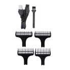 Zilan ZLN8641 Okeanos szakállvágó, 4 féle fésű, vízálló, LED kijelző, vezetékes és vezeték nélküli használat